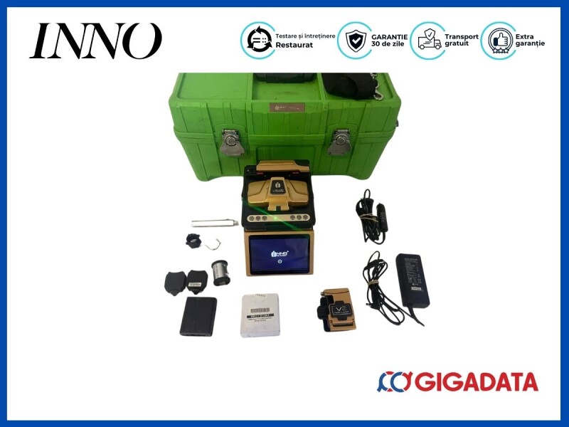 INNO view 8+ Alignment Fusion splicer with V7 Cleaver Total Arc 2581 - 6