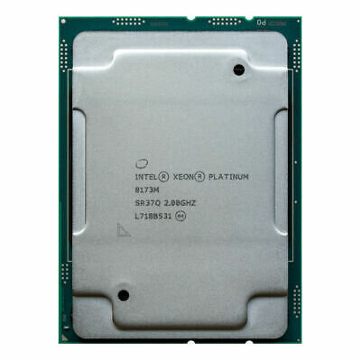 SR37Q Intel Xeon 28-Core Platinum 8173M 2.00 GHz, 38MB Cache - Intel
