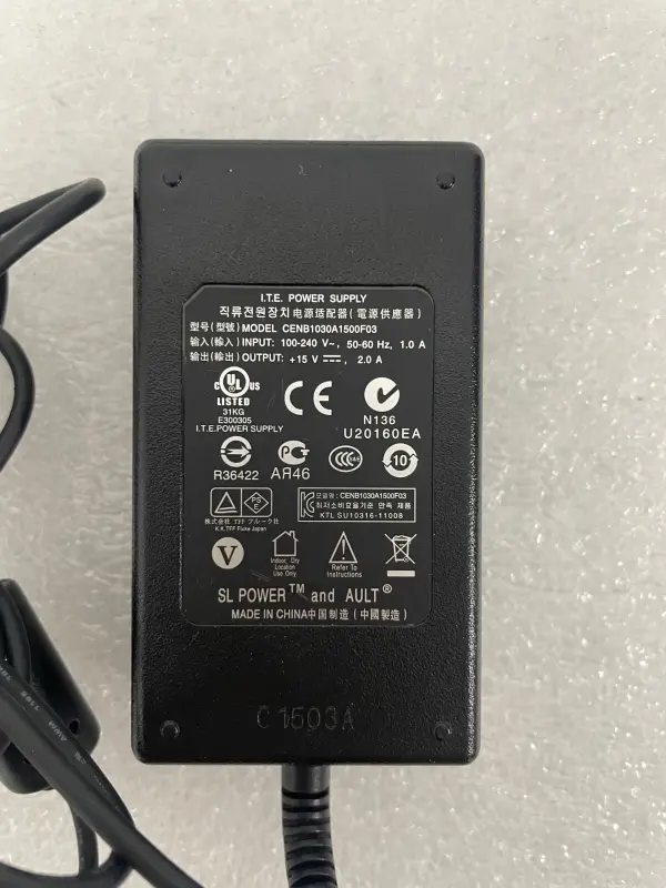 I.T.E. AC/DC Power Adapter CENB1030A1500F02 - 3