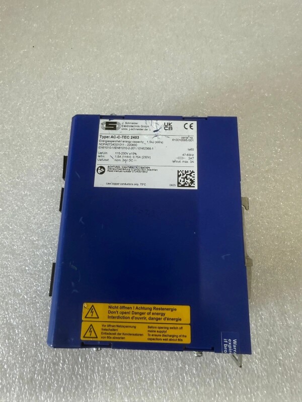 J Schneider AC C-Tec 2403 Power Module Supply DC Input NCPA0724G01011 220830 - 4