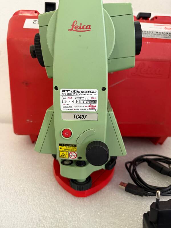 Leica TC407 Total Station Calibrated – Stație Totală de Măsurare - 4