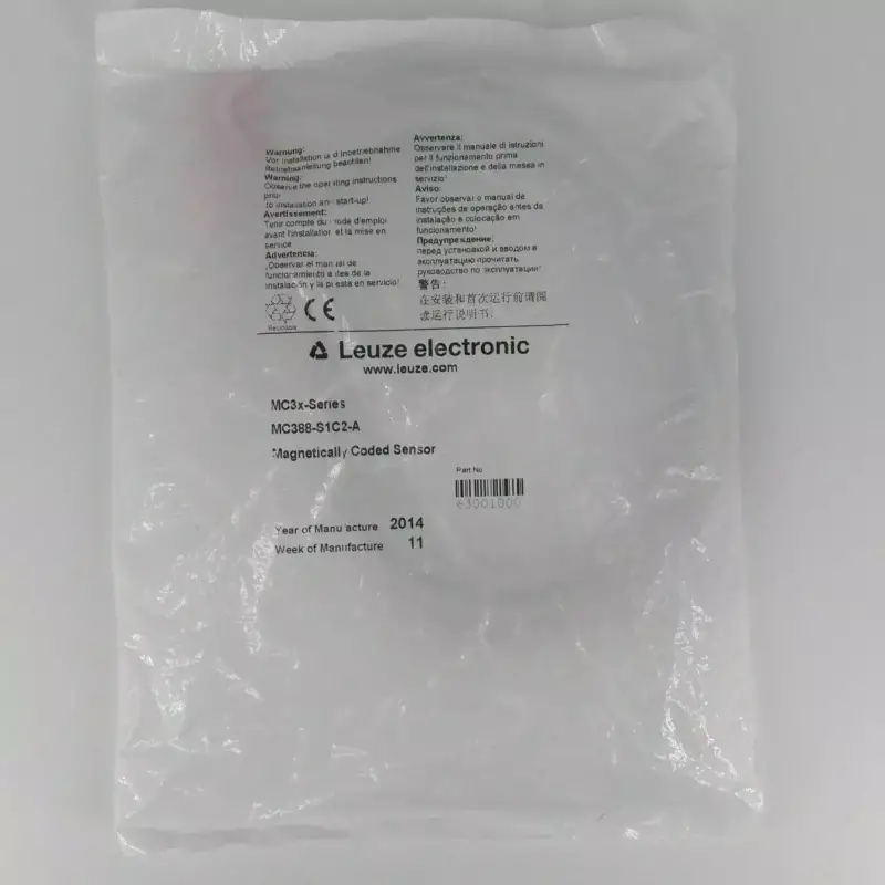 LEUZE electronic MC388-S1C2-A Magneticall Coded Sensor - 2