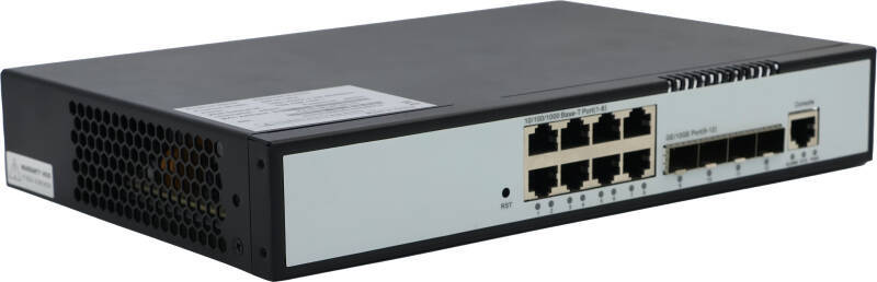 Longline LNG5710-12TX Switch Ethernet Layer 3 Gigabit cu 12 Porturi (8xRJ45 + 4x10G SFP | Suport ERPS Ring) - 3