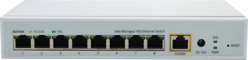 Longline LNG5720-8H Switch Ethernet Layer 3 10G cu 8 Porturi RJ45 | Suport Ethernet 10G pe Cupru - 4