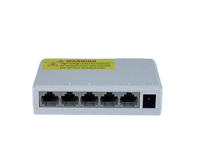Longline Switch 5 Porturi 10/100/1000 Mbps cu Carcasa Plastic - 1
