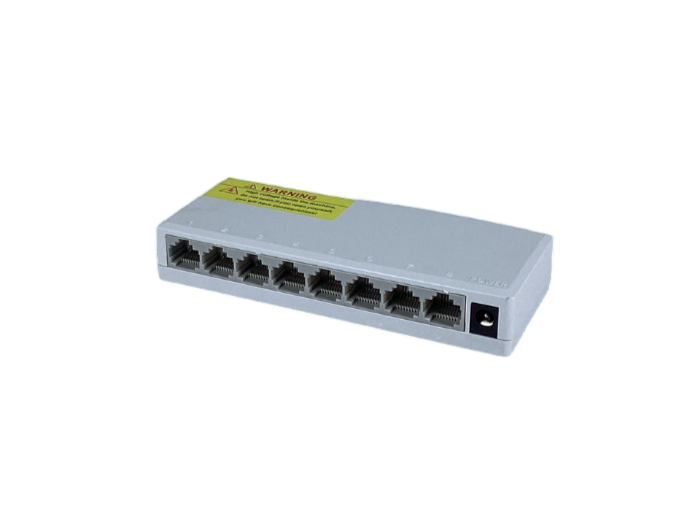 Longline Switch 8 Porturi 10/100/1000 Mbps cu Carcasa Plastic - 2