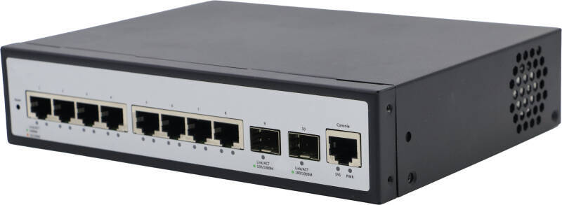 Longline Switch 8 Porturi Gigabit RJ45 cu 4 Porturi 10G SFP Uplink - 2