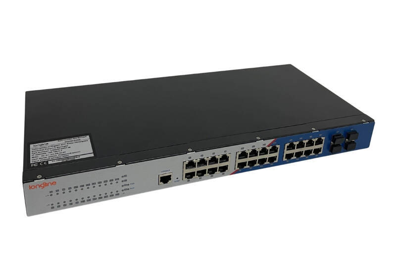 Longline Switch Layer 3 Administrabil cu 24 Porturi RJ45 Gigabit si 4 Sloturi SFP - 2