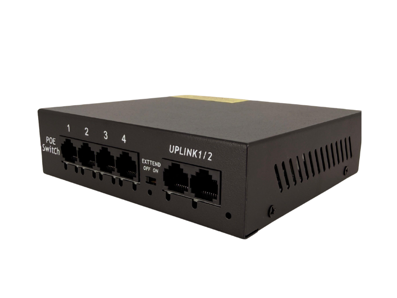 Longline Switch PoE 6 porturi 10/100Mbps unmanaged - 2