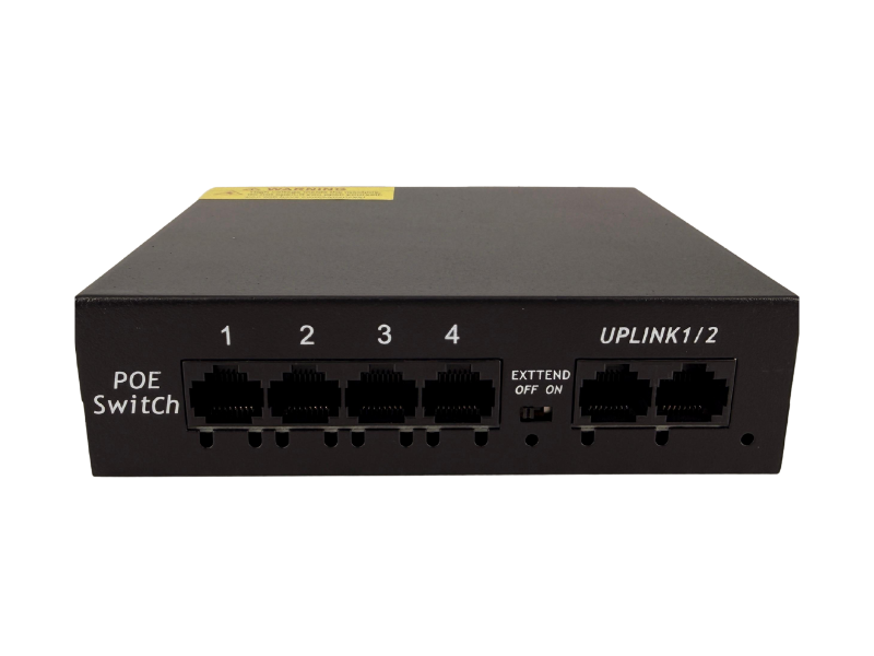 Longline Switch PoE 6 porturi 10/100Mbps unmanaged - 1