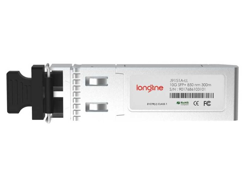 Longline Transceiver SFP+ 10Gb 1310nm 10km SMF LC Duplex DDM 10GBASE-LR Compatibil HPE J9151A - 2