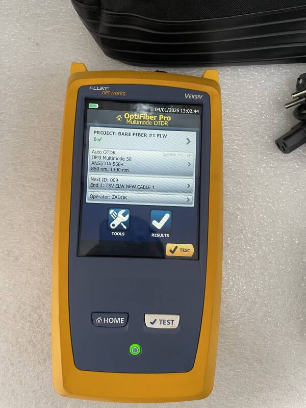 Modul OTDR Multimod FLUKE VERSIV OptiFiber Pro 850/1300nm pentru testarea fibrei optice OFP-MM - 6