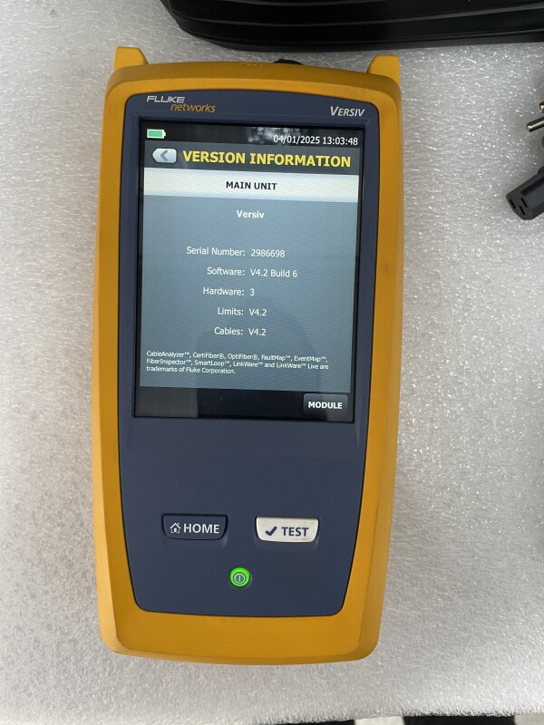 Modul OTDR Multimod FLUKE VERSIV OptiFiber Pro 850/1300nm pentru testarea fibrei optice OFP-MM - 7