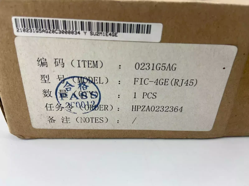 Modul rețea Huawei 0231G5AG FIC-4GE (RJ45) - 2