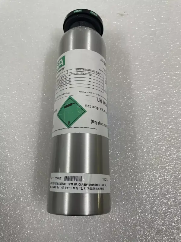 MSA 10048280 Calibration 34L Gas Bottle - 2