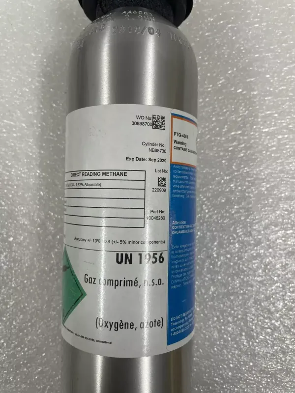MSA 10048280 Calibration 34L Gas Bottle - 3