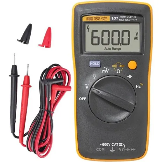 Multimetru Digital Fluke 101 – Instrument Compact și Fiabil pentru Măsurători Precise - Fluke