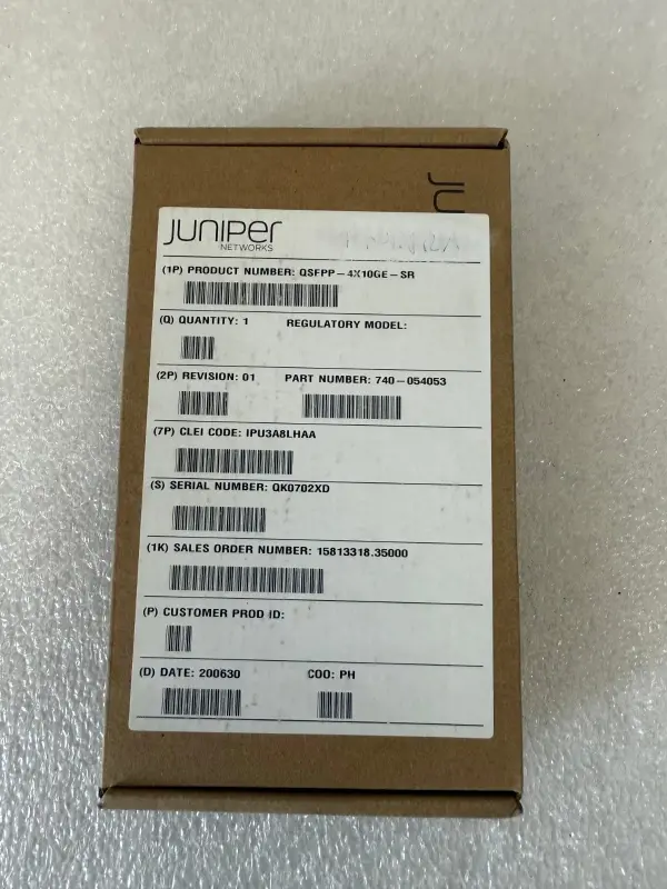 New Genuine Juniper Networks QSFPP-4X10GE-SR 740-054053 transceiver - 1