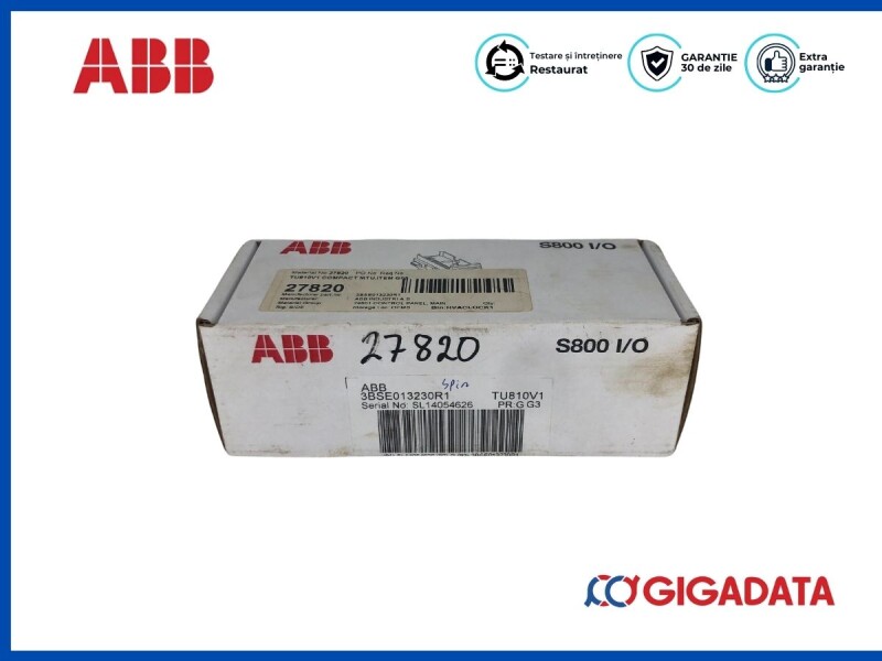 New TU810V1 Compact MTU, 50V 3BSE013230R1 - ABB