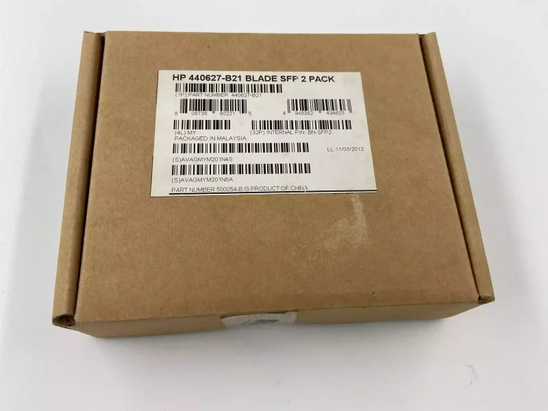 Pack 2× Transceiver HP 440627-B21 BLC GBE2C Layer 2/3 Fiber SFP - 1