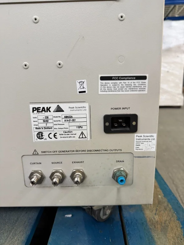 Peak Scientific Genius ABN2ZA Generator de Azot / Nitrogen Generator - 2