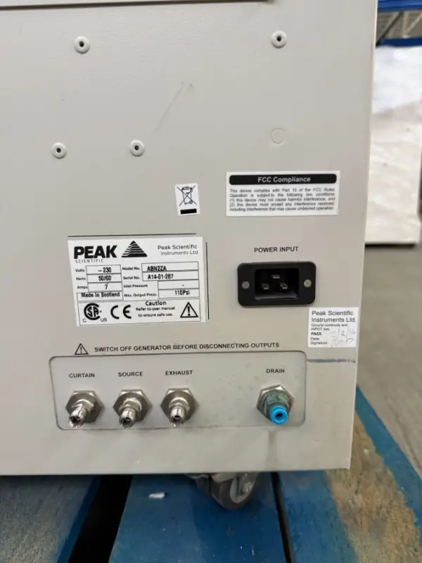 Peak Scientific Genius ABN2ZA Generator de Azot / Nitrogen Generator - 2