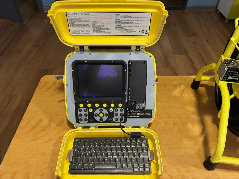 Pearpoint FlexiProbe P340+ Sewage Pipe Inspection Camera System with 341 flexipr - 3