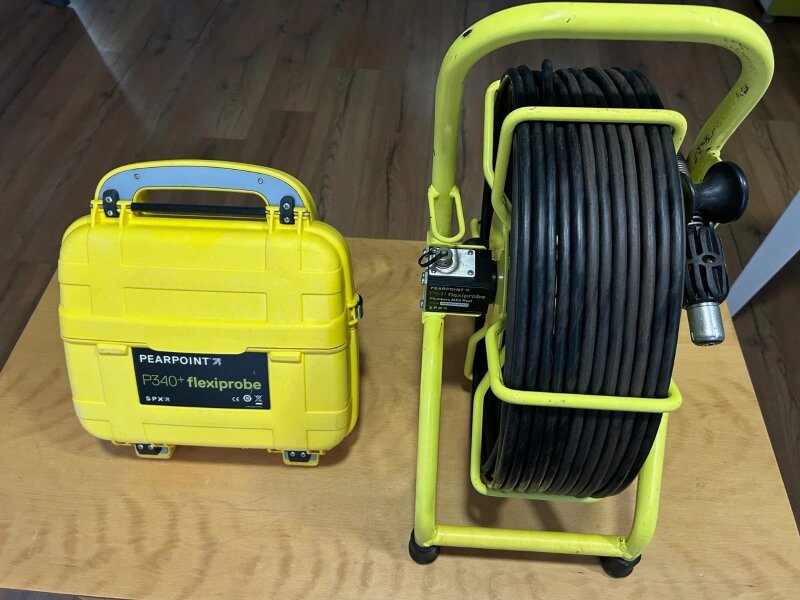 Pearpoint FlexiProbe P340+ Sewage Pipe Inspection Camera System with 341 flexipr - 2