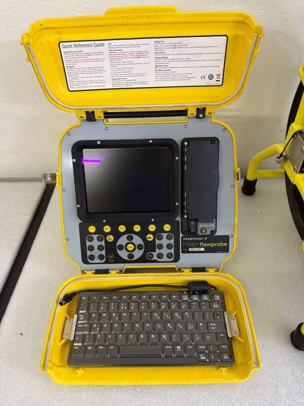 Pearpoint FlexiProbe P340+ Sewage Pipe Inspection Camera System with 341 flexiprobe - 2