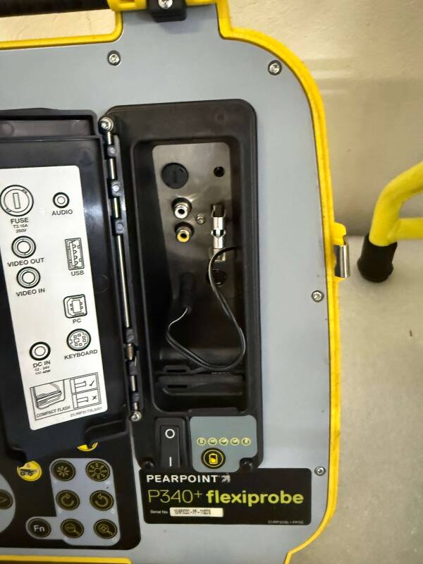 Pearpoint FlexiProbe P340+ Sewage Pipe Inspection Camera System with 341 flexiprobe - 8