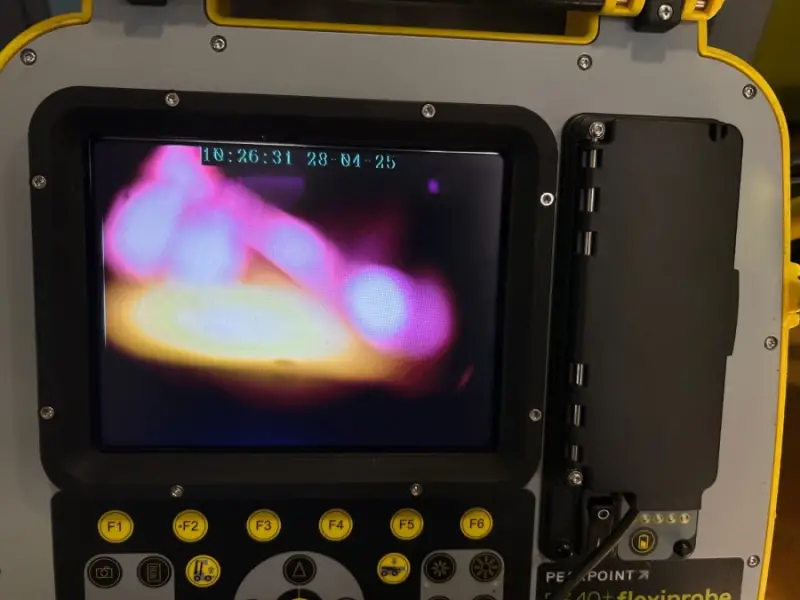 Pearpoint FlexiProbe P340+ Sewage Pipe Inspection Camera System with 341 flexiprobe (cititi descrierea) - 4