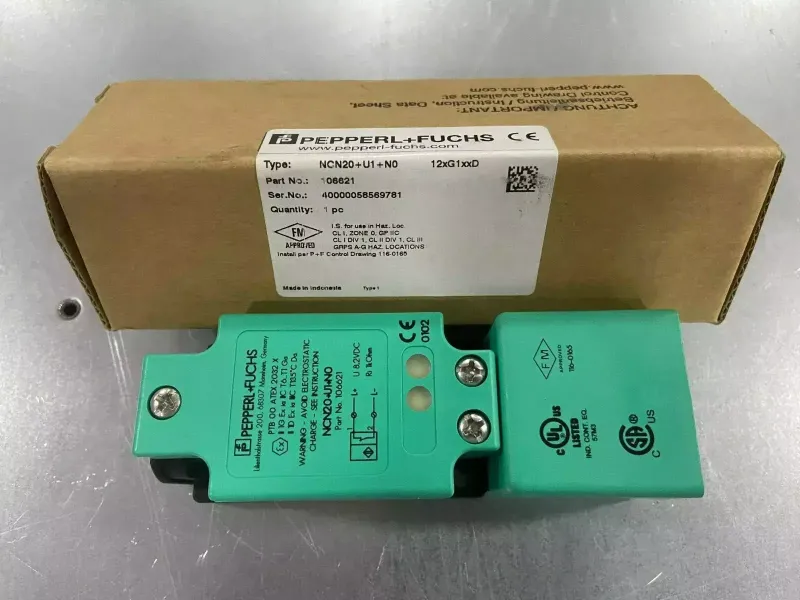 Pepperl + Fuchs Proximity Switch NCN20+U1+N0 - Pepperl Fuchs