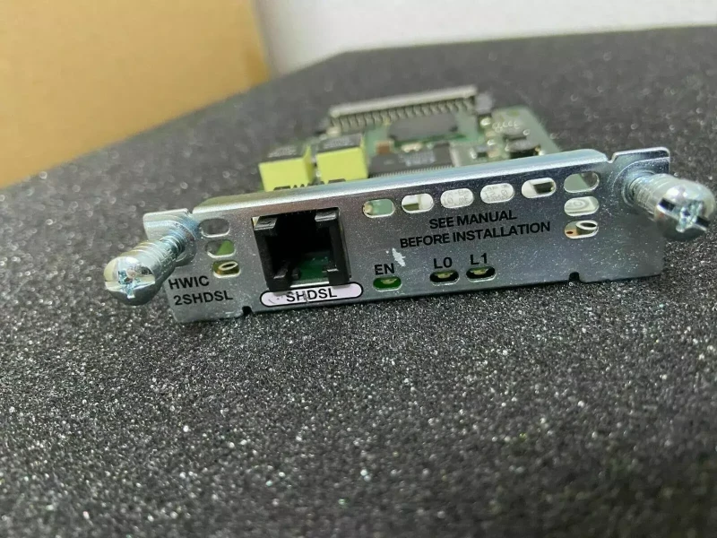 Placă interfață Cisco HWIC-2SHDSL 2-pair G.SHDSL WAN - 1