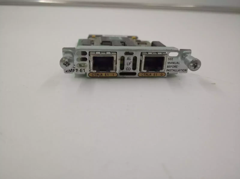 Placă interfață Cisco VWIC-2MFT-E1 2-port T1/E1 Multiflex Trunk Voice/WAN - 1