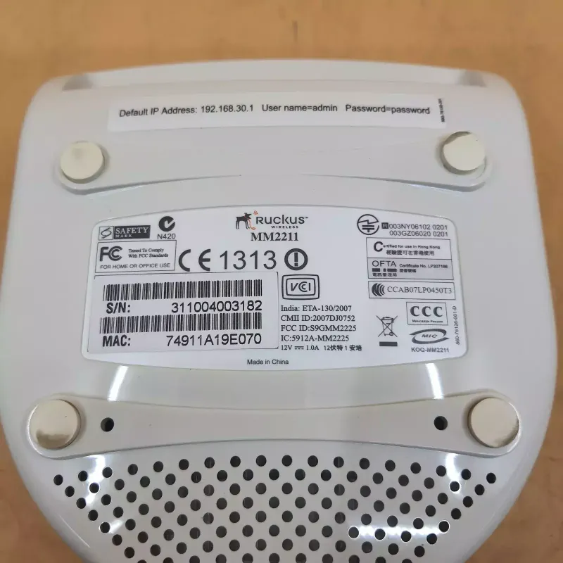 RUCKUS MEDIAFLEX 2211 901-2211-EU00 MM211 Metro Broadband Gateway - 6