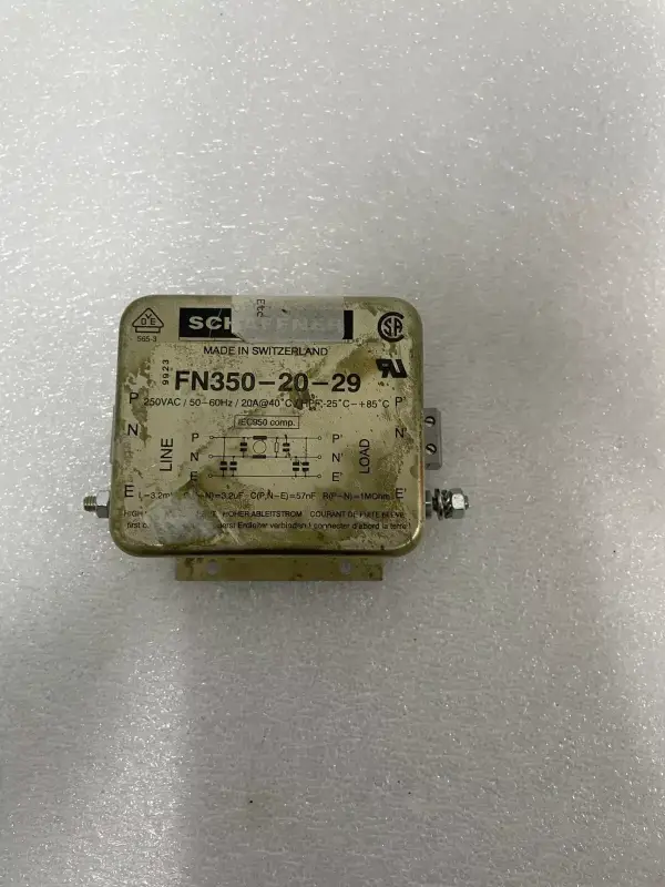 Schaffner FN350-20-29 Filtru Putere RFI - 1