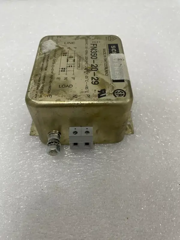 SCHAFFNER FN350-20-29 RFI POWER LINE FILTER - 4