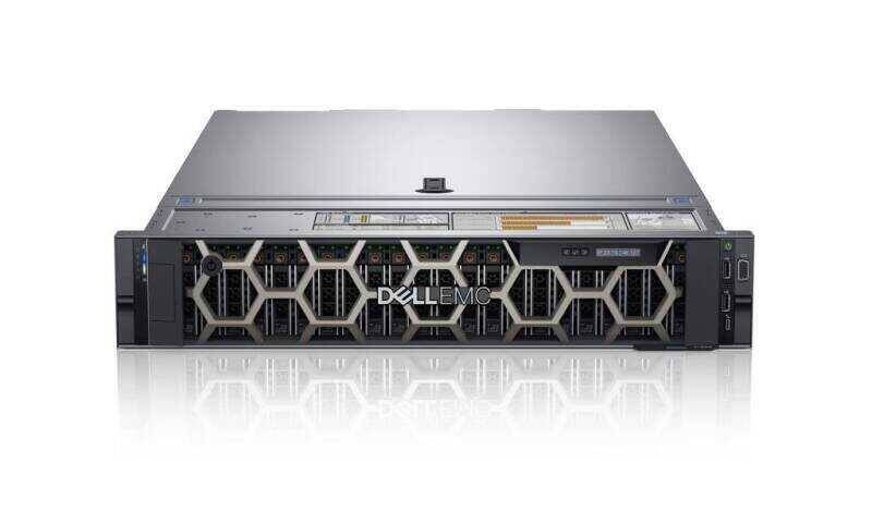 Server Refurbished DELL PowerEdge R740, 2x Intel 24-Core Xeon Platinum 8160, 512GB DDR4 ECC, RAID H730, 2 x PSU - 1
