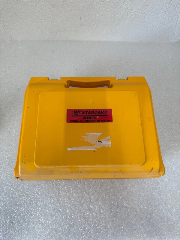 SEW 6212A IN DIGITAL HIGH VOLTAGE DIGITAL INSULATION TESTER - 5