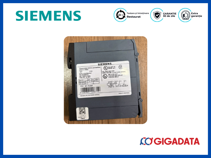Siemens 3RN2013-1BW30 UIMP: 6kV, Ui: 300V, max. 6A gLgG motor protection relayOp - 3