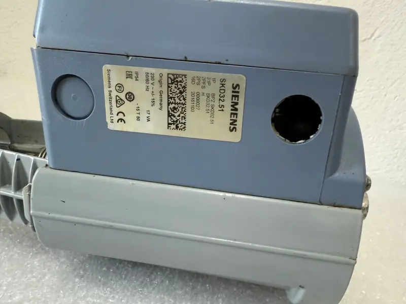 Siemens Hydraulic Actuator SKD32.51 - 6