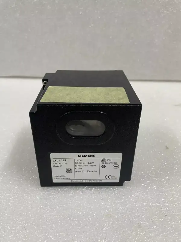 Siemens LFL1.335 Burner Automatic 230V 50-60Hz 3.5VA - 1