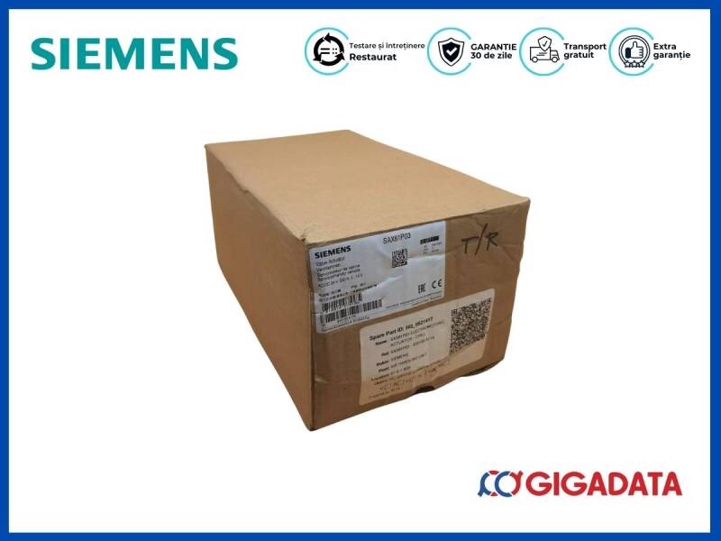 Siemens SAX61P03 Valve Actuator AC/DC 24V - 2