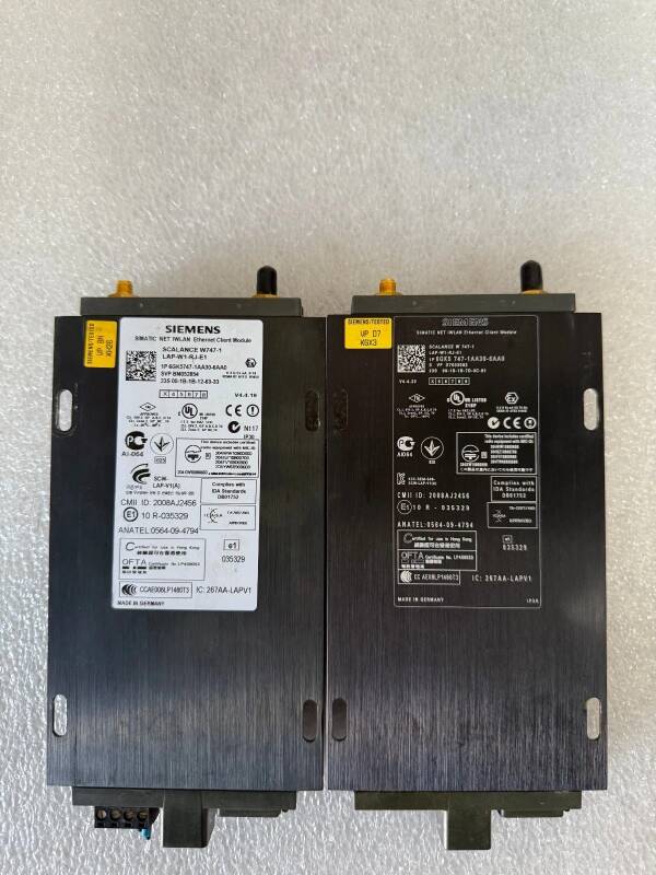 SIEMENS SCALANCE W747-1 LAP-W1-RJ-E1 6GK5747-1AA30-6AA0 ETHERNET CLIENT - 5