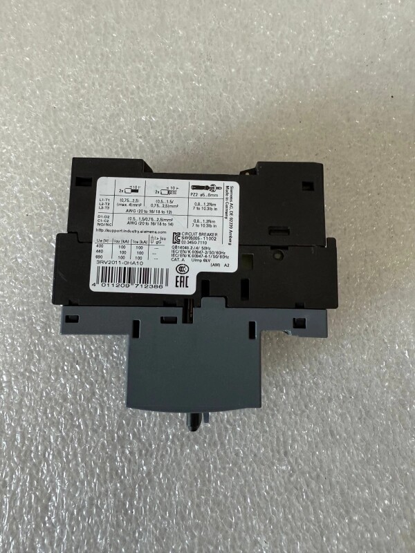 Siemens Sirius 3RV2011-0HA10 Circuit Breaker - 1
