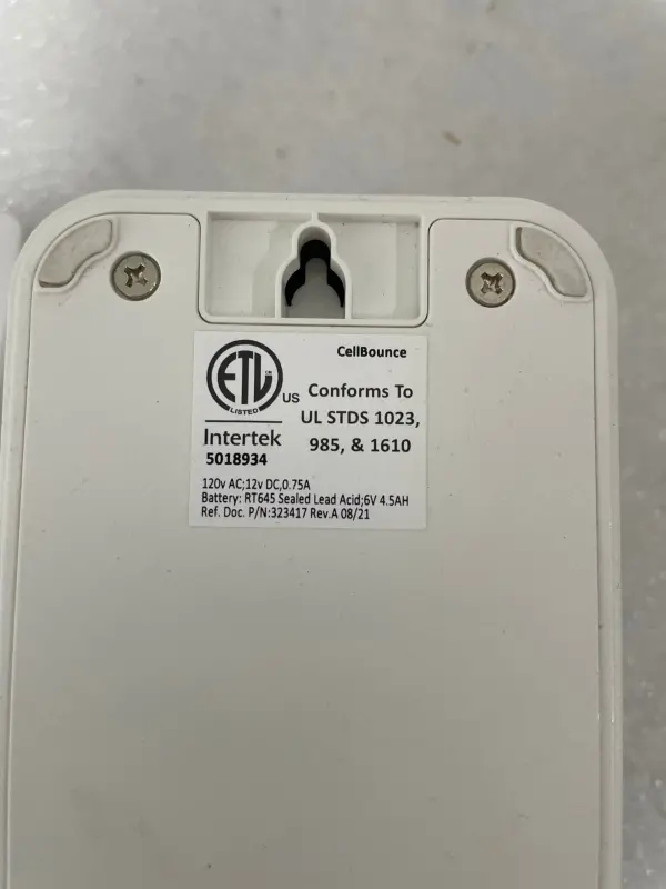 Stanley Security CB34U-D-RES01A Cell Bounce. - 7