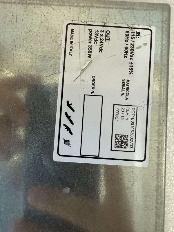 STAUBLI - ARPS3 DDT1E0610S3002V03 Power Supply Module - 5