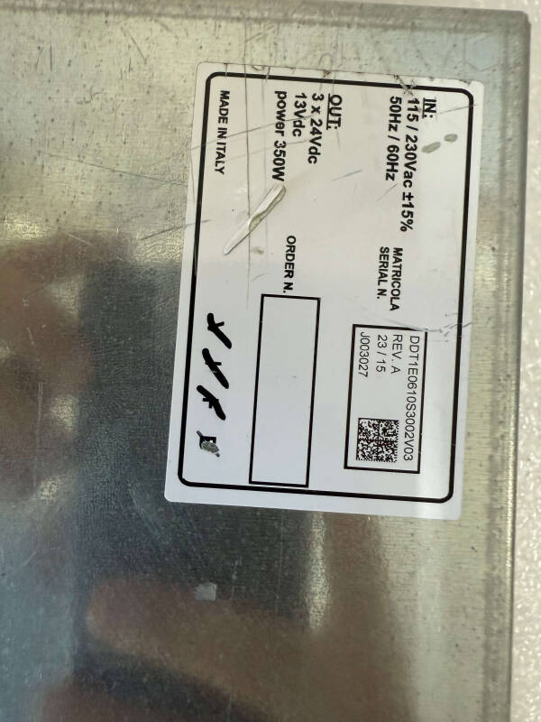 STAUBLI - ARPS3 DDT1E0610S3002V03 Power Supply Module - 5