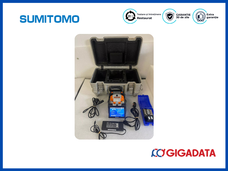 Sumitomo TYPE-72C Core Aligning Fusion Splicer W/ FC-6S-C Cleaver 3650 Arc - 1