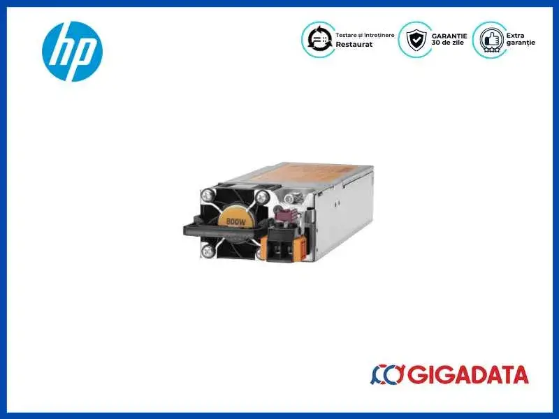 HP Sursa 754382-001 800W FLEX DC – alimentare originala pentru servere ProLiant Gen8/Gen9 - 1